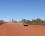 offroad 4WD, corrugated roads, red dust