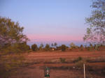 desert outback sunrise